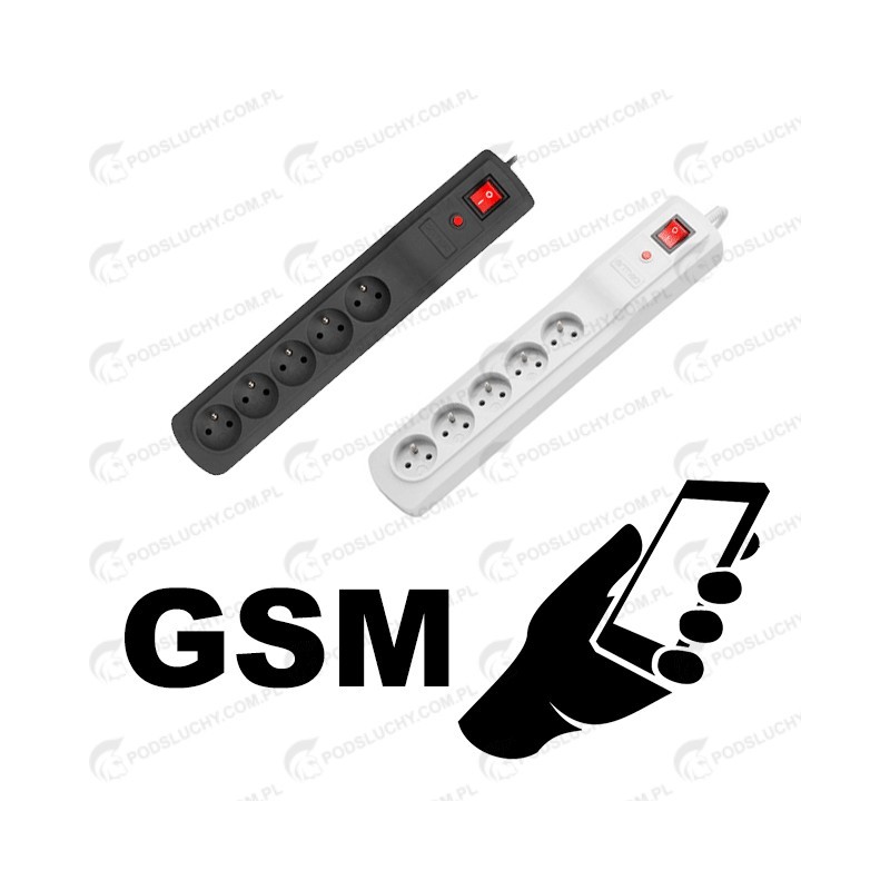 Podsłuch GSM w listwie zasilającej